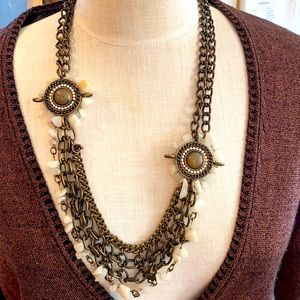 NWT LUCKY BRAND FUN FUNKY CHUNKY NECKLACE.